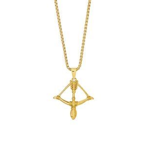 18k Gold Plated Archer Necklace